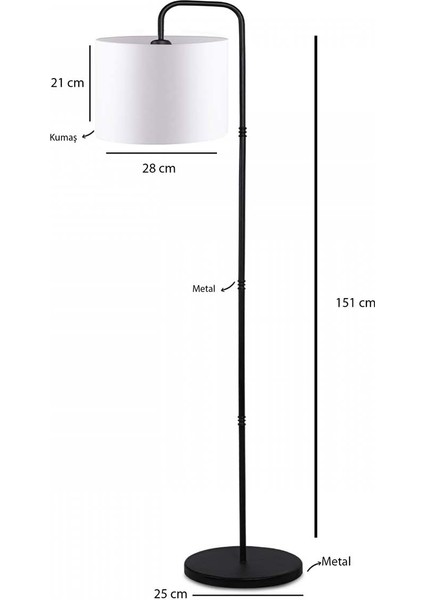 Sentile Lambader Beyaz modelleri