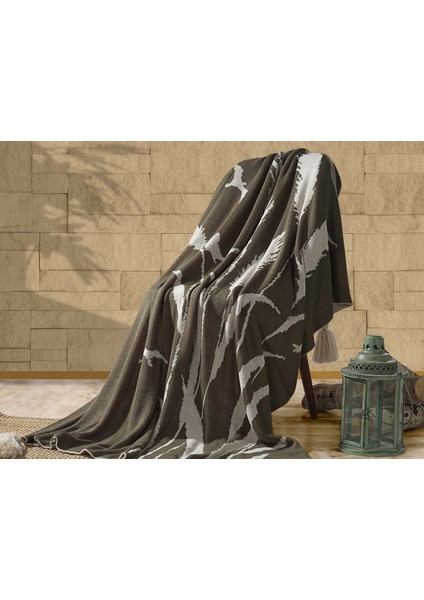 Hazal Koltuk Şalı Krem / Yeşil fiyatları