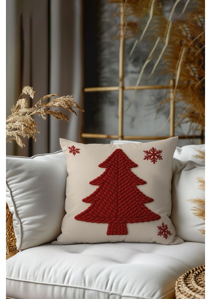 2’li Nakış Punch Yılbaşı Desenli, Çift Taraf Dijital Baskı, Yastık Kılıfı, Kırlent Kılıfı, Fermuarlı fiyatları