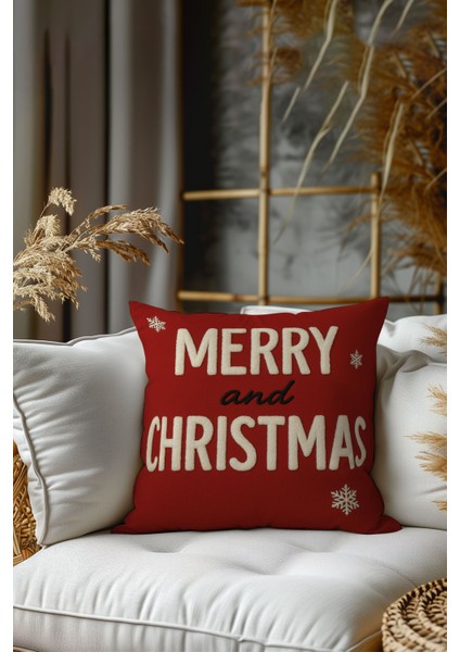 2’li Nakış Punch Yılbaşı Desenli, Çift Taraf Dijital Baskı, Yastık Kılıfı, Kırlent Kılıfı, Fermuarlı modelleri