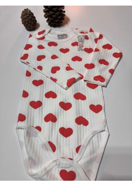 Kız Erkek Çocuk Bebek Uzun Kollu Çıtçıtlı Body-Badi %100 Pamuk 1-2-3-4-5-6 Yaş fiyatları