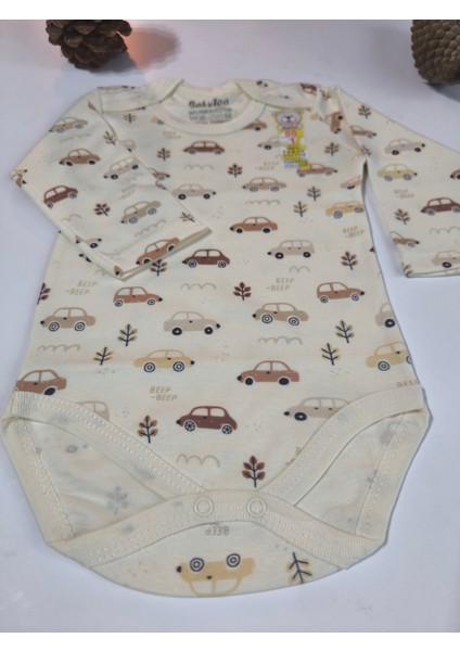 Kız Erkek Çocuk Bebek Uzun Kollu Çıtçıtlı Body-Badi %100 Organik Pamuk 1-2-3-4-5-6 Yaş fiyatları