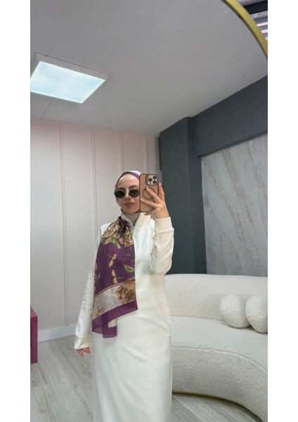 Ipekevi Desenli Tensoft Şal 2882 Mürdüm fiyatları