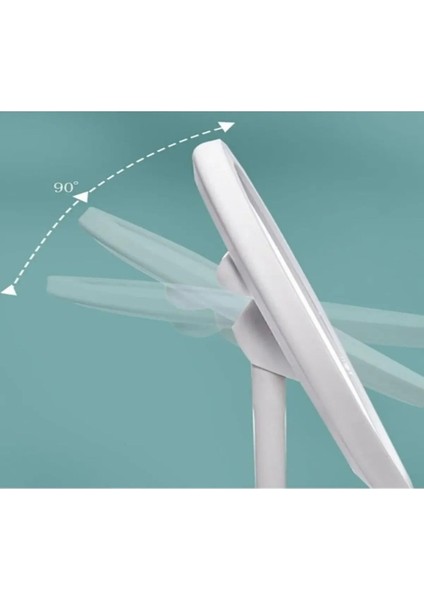 Sonx Dokunmatik LED Işıklı USB Li Yuvarlak Masa Üstü Makyaj Aynası Makyaj Aynası Ledli fiyatları