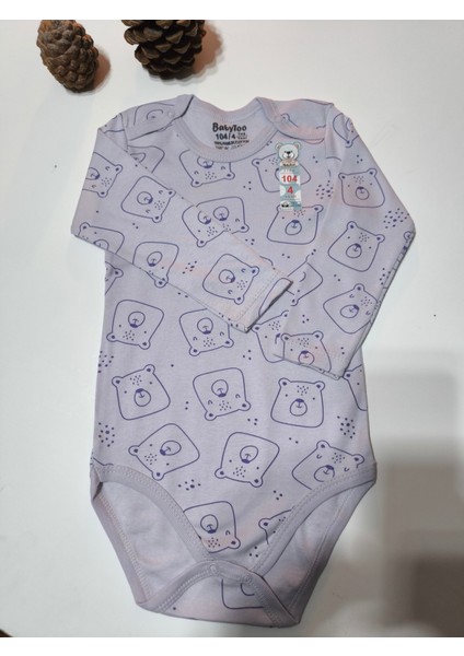 Kız Erkek Çocuk Bebek Uzun Kollu Çıtçıtlı Body-Badi %100 Pamuk 1-2-3-4-5-6 Yaş modelleri