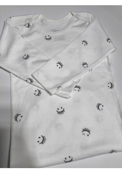 Kız Erkek Çocuk Bebek Uzun Kollu Çıtçıtlı Body-Badi %100 Pamuk 3.5-4-5-6 Yaş indirimleri