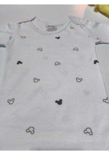 Kız Erkek Çocuk Bebek Uzun Kollu Çıtçıtlı Body-Badi %100 Pamuk 3.5-4-5-6 Yaş indirimleri