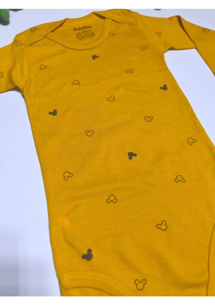 Kız Erkek Çocuk Bebek Uzun Kollu Çıtçıtlı Body-Badi %100 Pamuk 3.5-4-5-6 Yaş modelleri