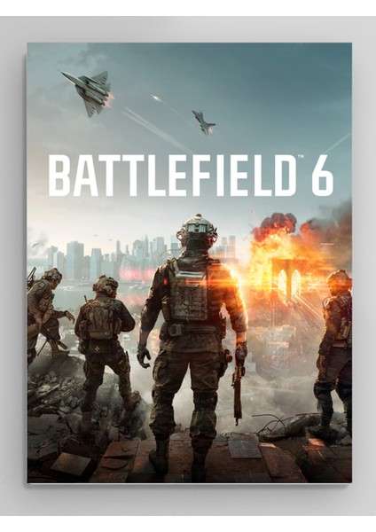 Battlefield 6 Temalı Metal Tablo Model 3 fiyatları