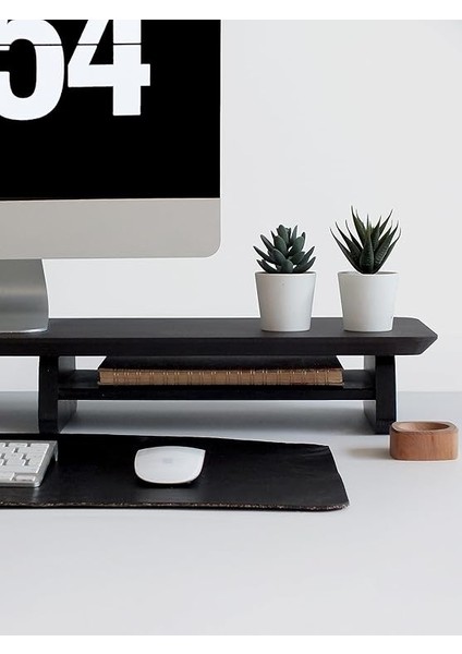 Wood Bilgisayar Yükseltici, Monitör Standı, Ahşap Ekran Yükseltici (Ceviz) fiyatları