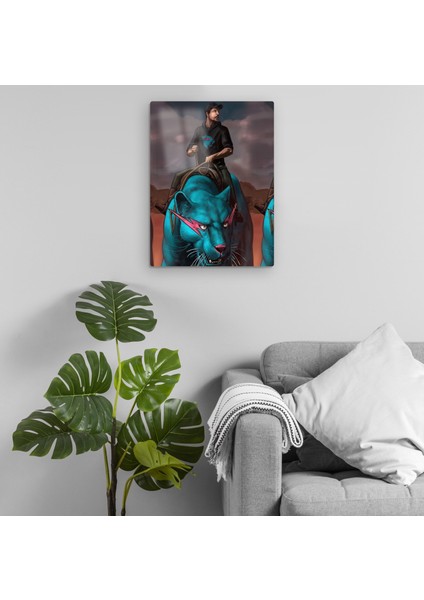 Mr. Beast Metal Tablo Model 11