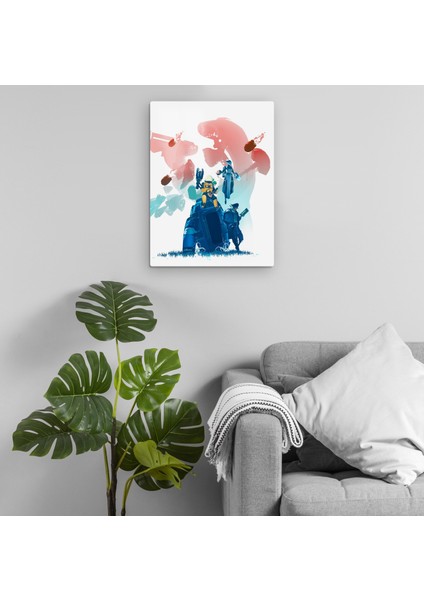 Risk Of Rain 2 Temalı Metal Tablo Model 2