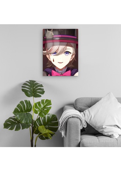 Lyney - Genshin Impact Metal Tablo Model 3