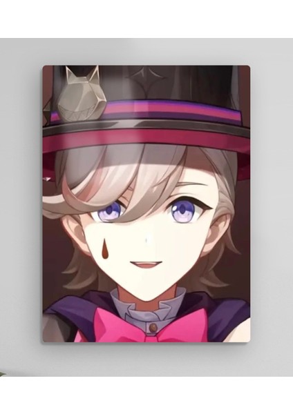 Lyney - Genshin Impact Metal Tablo Model 3 fiyatları