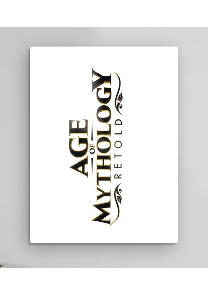 Age Of Mythology Metal Tablo Model 2 fiyatları