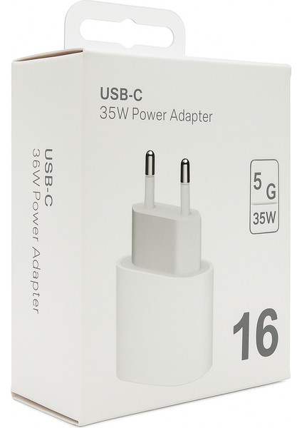 Usb-C 35W Hızlı Şarj Adaptörü – Type-C Güç Kaynağı, Iphone, Samsung ve Tüm Cihazlarla Uyumlu
