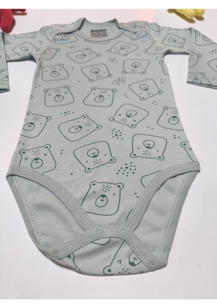 Çocuk Bebek Uzun Kollu Çıtçıtlı Body-Badi %100 Pamuk Nefes Alabilen Kumaş 3.5-4-5-6 Yaş modelleri