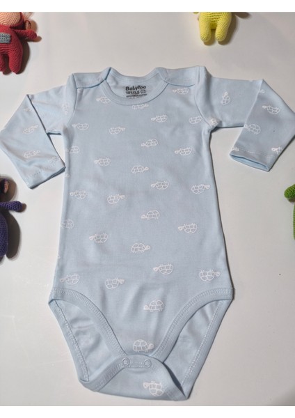 Kız Erkek Çocuk Bebek Uzun Kollu Çıtçıtlı Body-Badi %100 Pamuk 3.5-4-5-6 Yaş fiyatları