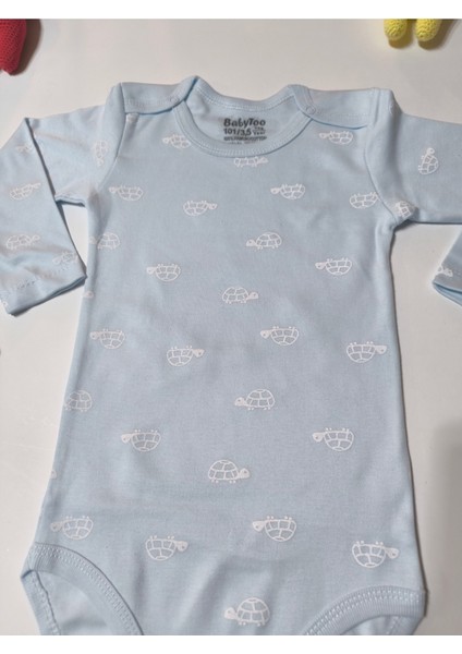 Kız Erkek Çocuk Bebek Uzun Kollu Çıtçıtlı Body-Badi %100 Pamuk 3.5-4-5-6 Yaş modelleri