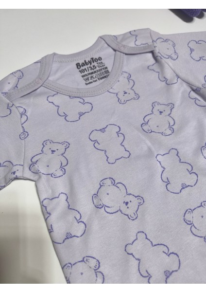 Kız Erkek Çocuk Bebek Uzun Kollu Çıtçıtlı Body-Badi %100 Pamuk 3.5-4-5-6 Yaş fiyatları