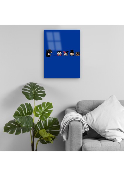 Batman Pacman Metal Tablo Model 1