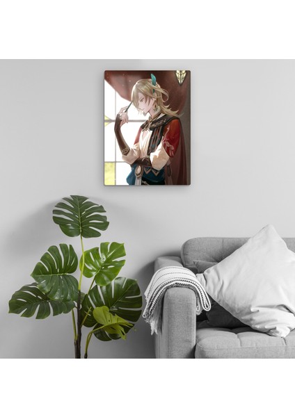 Kaveh - Genshin Impact Metal Tablo Model 2