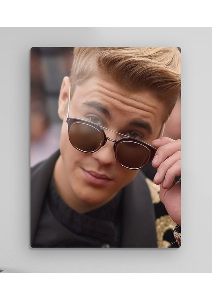 Justin Bieber Metal Tablo Model 2 fiyatları