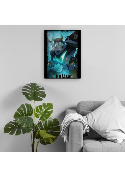 Voltran - Voltron Metal Tablo Model 2