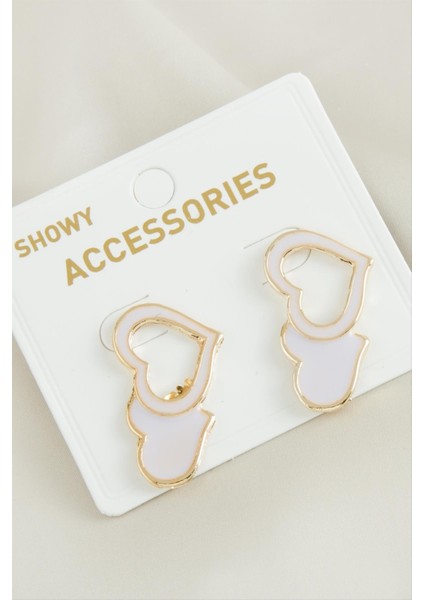 Kalp Yeni Sezon Mineli Küpe