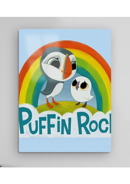 Puffin Rock Metal Tablo Model 1 fiyatları