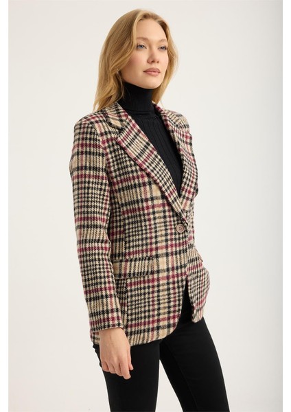 Renkli Ekose Ceket modelleri