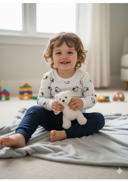 Kız Erkek Çocuk Bebek Uzun Kollu Çıtçıtlı Body-Badi %100 Pamuk 1-2-3-4-5-6 Yaş