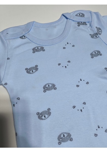 Çocuk Bebek Uzun Kollu Çıtçıtlı Body-Badi %100 Pamuk Nefes Alabilen Kumaş 3.5-4-5-6 Yaş modelleri