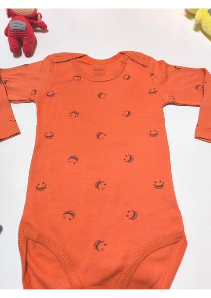 Kız Erkek Çocuk Bebek Uzun Kollu Çıtçıtlı Body-Badi %100 Pamuk 3.5-4-5-6 Yaş fiyatları