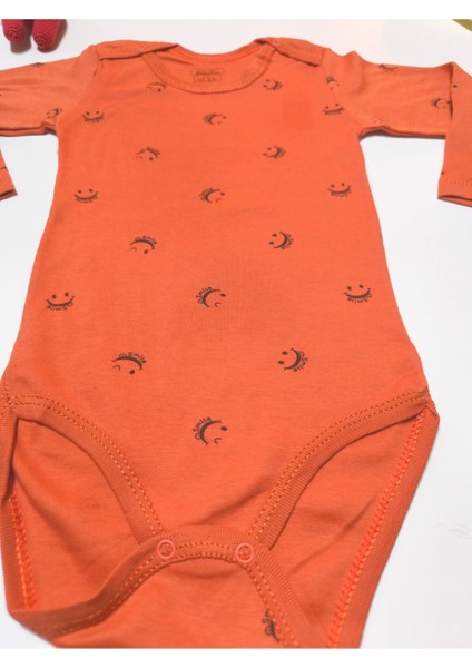 Kız Erkek Çocuk Bebek Uzun Kollu Çıtçıtlı Body-Badi %100 Pamuk 3.5-4-5-6 Yaş modelleri