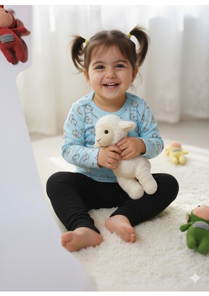 Kız Erkek Çocuk Bebek Uzun Kollu Çıtçıtlı Body-Badi %100 Pamuk 3.5-4-5-6 Yaş