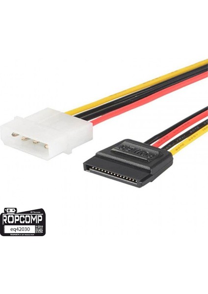 4-Pin Molex Erkek - 15-Pin Sata Güç Dönüştürücü Kablo (20 Cm) modelleri