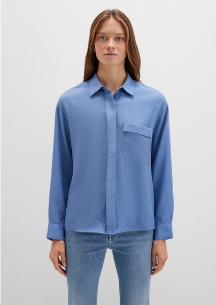 Mavi Tencel Tm Liyosel Gömlek 1211354-86802 indirimleri