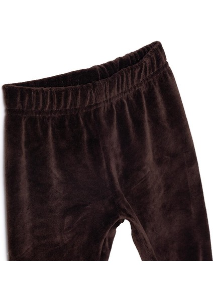 Erkek Bebek Kadife Eşofman Alt Lastikli Paça modelleri
