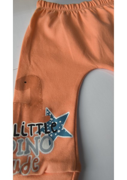 Erkek-Kız Bebek Omuz Genişletmeli Çıtçıtlı Body Pijama Bere Takımı, %100 Pamuk , Modern Tasarım