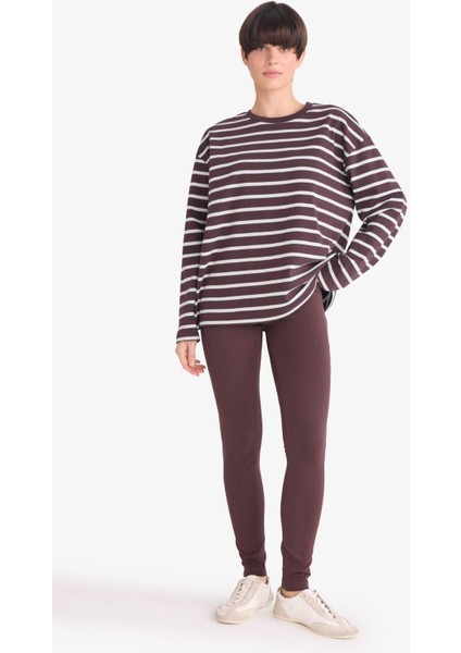 Pens Detaylı Yüksek Bel Tayt F2068AX25WN