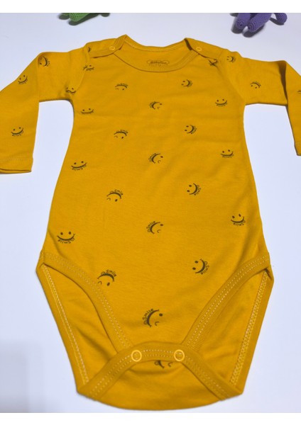 Kız Erkek Çocuk Bebek Uzun Kollu Çıtçıtlı Body-Badi %100 Pamuk 3.5-4-5-6 Yaş modelleri