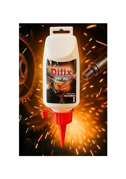 Difix Sarı Tüp Gres Yağı, 50 gr, Yüksek Viskoziteli, Makine, Endüstriyel, Aşınma Önleyici, Rulman ve Zinrcir Yağlayıcı, Pratik Kullanım indirimleri