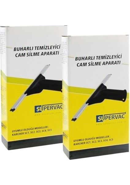 Buharlı Temizleyici ile Uyumlu Cam Silme Aparatı, Sc2/sc3/sc4/sc5 Serisi ile Uyumlu 2'li fiyatları