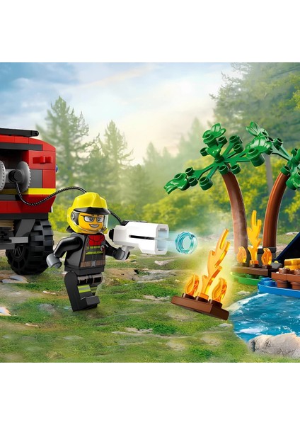 LEGO 4x4 Kurtarma Botlu Itfaiye Kamyonu modelleri