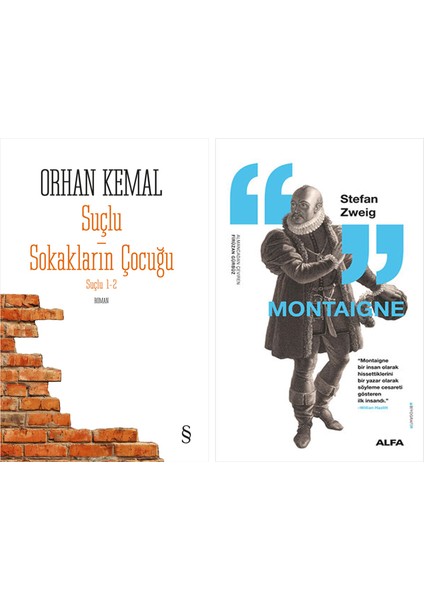 Suçlu 1-2 (2 Kitap Bir Arada) + Montaigne