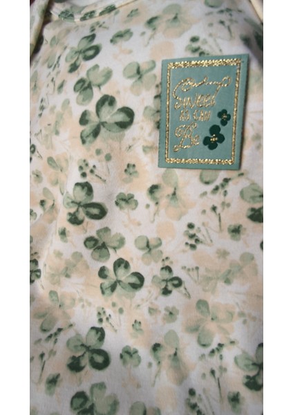 Erkek-Kız Bebek Omuz Genişletmeli Çıtçıtlı Body Pijama Bere Takımı, %100 Pamuk , Modern Tasarım