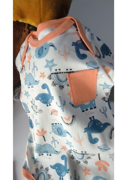 Erkek-Kız Bebek Omuz Genişletmeli Çıtçıtlı Body Pijama Bere Takımı, %100 Pamuk , Modern Tasarım indirimleri