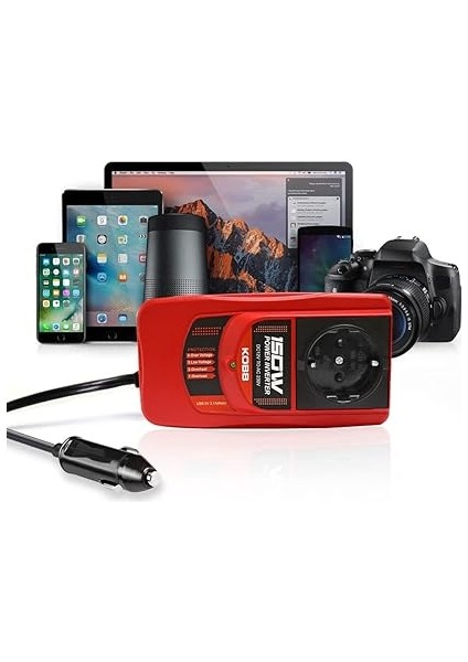 KBN150 12V/220V 150WATT Modifiye Sinüs Dönüştürücü Invertör fırsatları