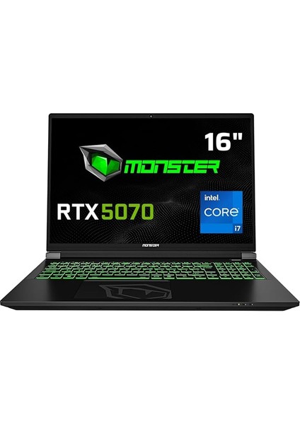 Tulpar T6 V3.4.2 Intel Core I7 13700HX 32 GB Ram 1 Tb SSD Rtx 5070 Freedos 16" Fhd+ 165 Hz Oyun Bilgisayarı